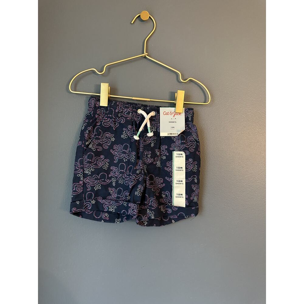 NEW‎ Cat & Jack Octopus Shorts